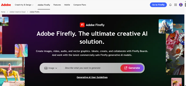 Adobe official website