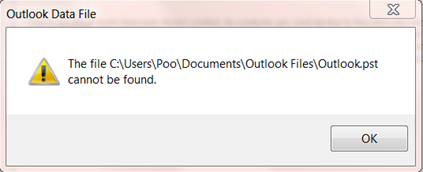 Outlook Data File